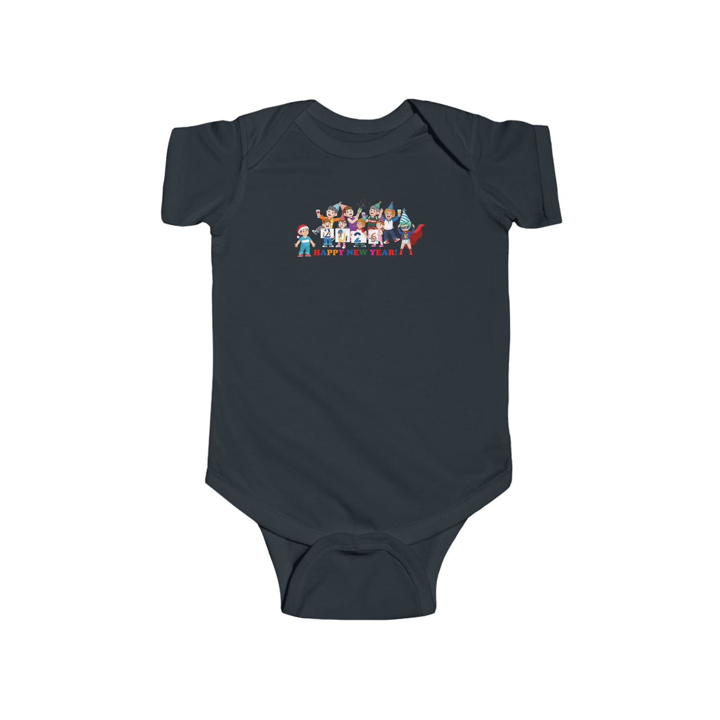 Infant Bodysuit - Happy new year from super kiddo - [[{"value":"Wonderwear Kid"}]]