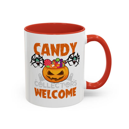 Accent Coffee Mug - Candy collectors by super kiddo Printify
