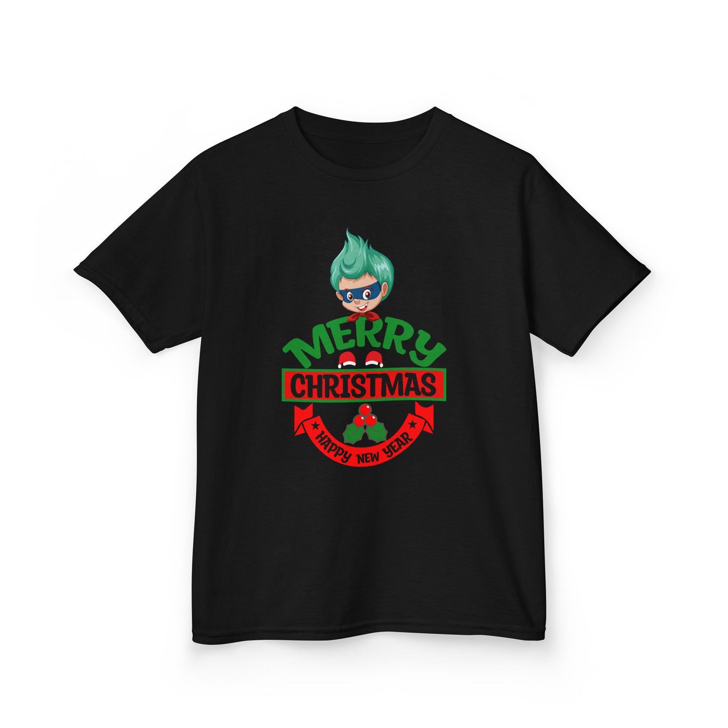 Kids Heavy Cotton™ Tee - Merry chridtmas from super kiddo - [[{"value":"Wonderwear Kid"}]]