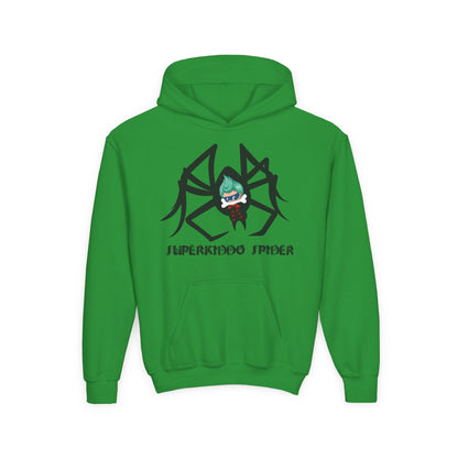 Youth Heavy Blend Hooded Sweatshirt - Spider kiddo - [[{"value":"Wonderwear Kid"}]]