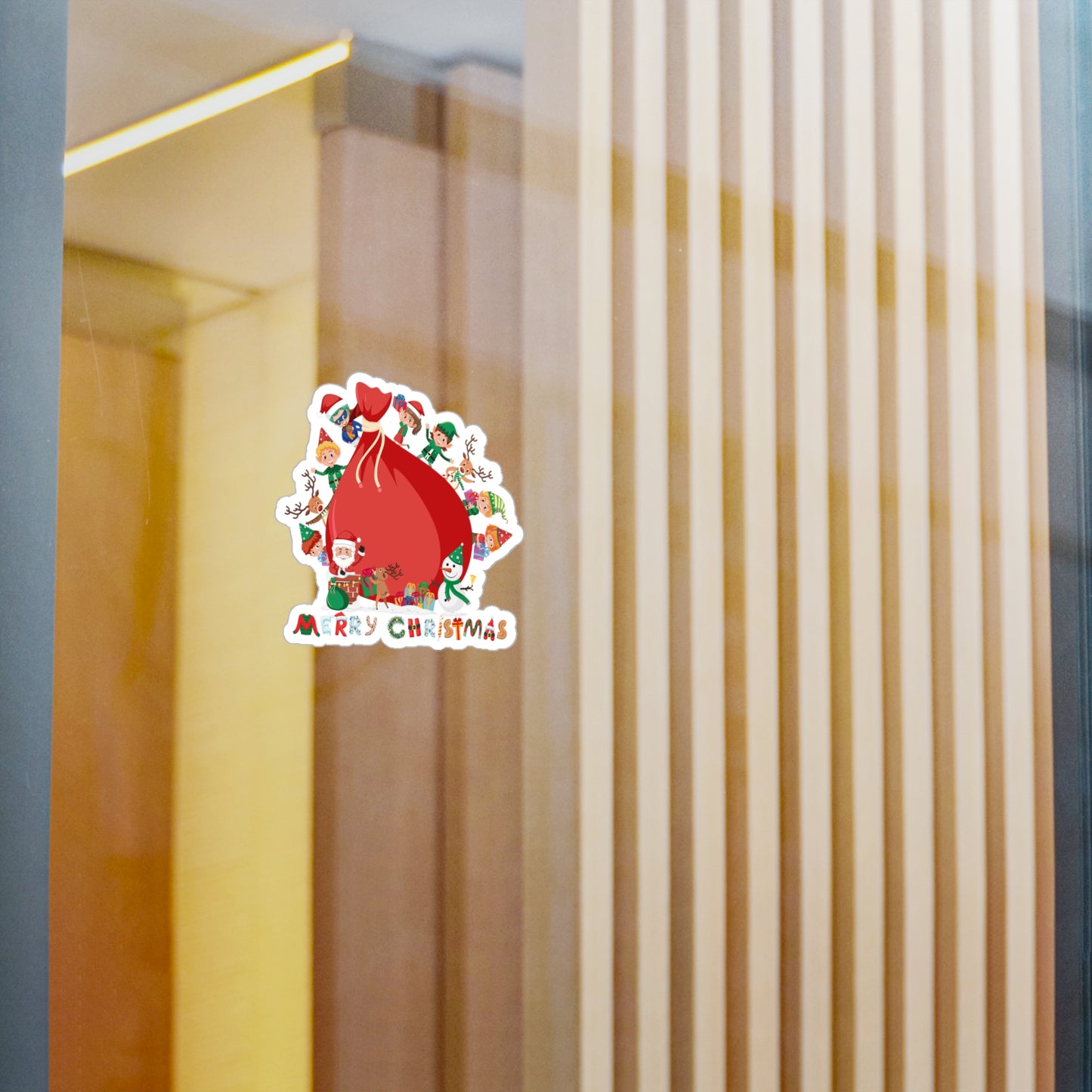 Christmas Kiss-Cut Vinyl Decals – Super kiddo and big christmas gift - [[{"value":"Wonderwear Kid"}]]