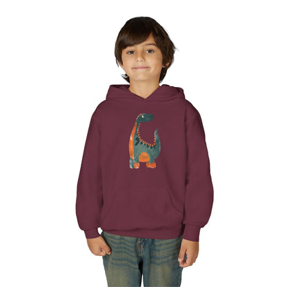 Kids Whimsical Dinosaur Hoodie Printify