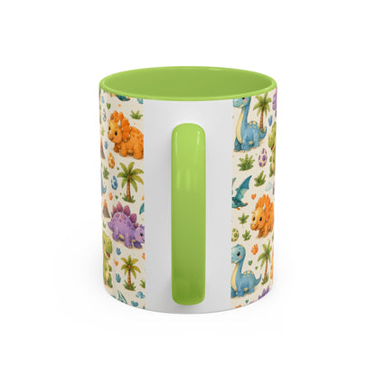 Accent Coffee Mug  (11/15 oz) - Baby Dinosaurs Nursery