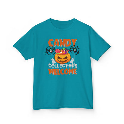 Kids Heavy Cotton™ Tee - Candy collectors by super kiddo Printify