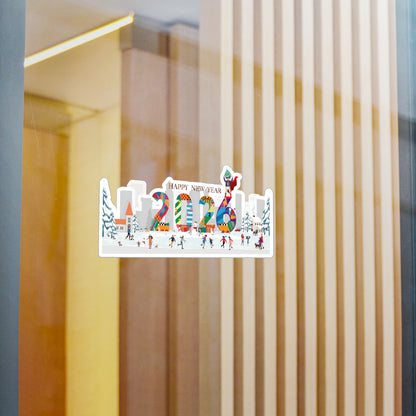 Christmas Kiss-Cut Vinyl Decals – Happy 2026 - [[{"value":"Wonderwear Kid"}]]