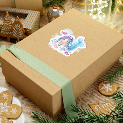 Kiss-Cut Stickers - Lovely mermaid Printify