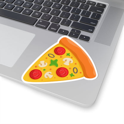 Kiss-Cut Stickers - Pizza slice Printify