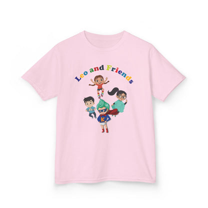 Kids Heavy Cotton™ Tee - Leo & Friends - [[{"value":"Wonderwear Kid"}]]