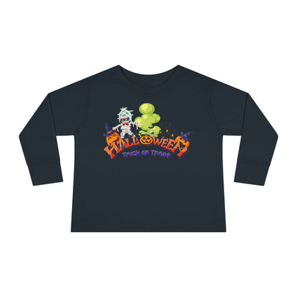 Toddler Long Sleeve Tee - Trick or Treat - [[{"value":"Wonderwear Kid"}]]