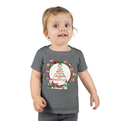 Toddler T-shirt - We wish you a merry Christmas - [[{"value":"Wonderwear Kid"}]]