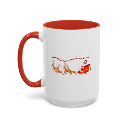 Accent Coffee Mug - Santa kiddo - [[{"value":"Wonderwear Kid"}]]
