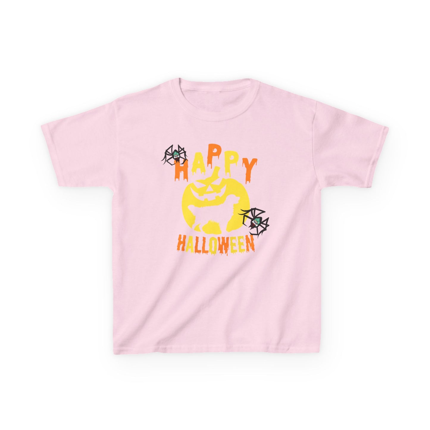 Kids Heavy Cotton™ Tee - Happy holloween