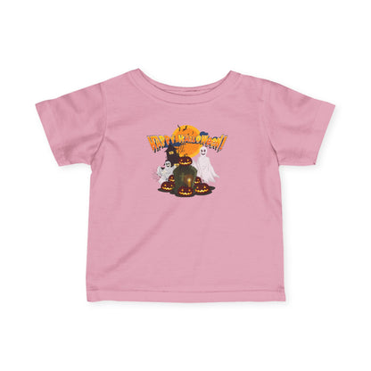 Infant Fine Jersey Tee - Happy holloween - cemetery - [[{"value":"Wonderwear Kid"}]]