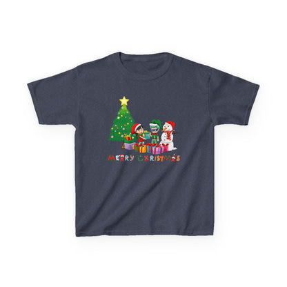 Kids Heavy Cotton™ Tee - Super kiddo preparing gifts - [[{"value":"Wonderwear Kid"}]]