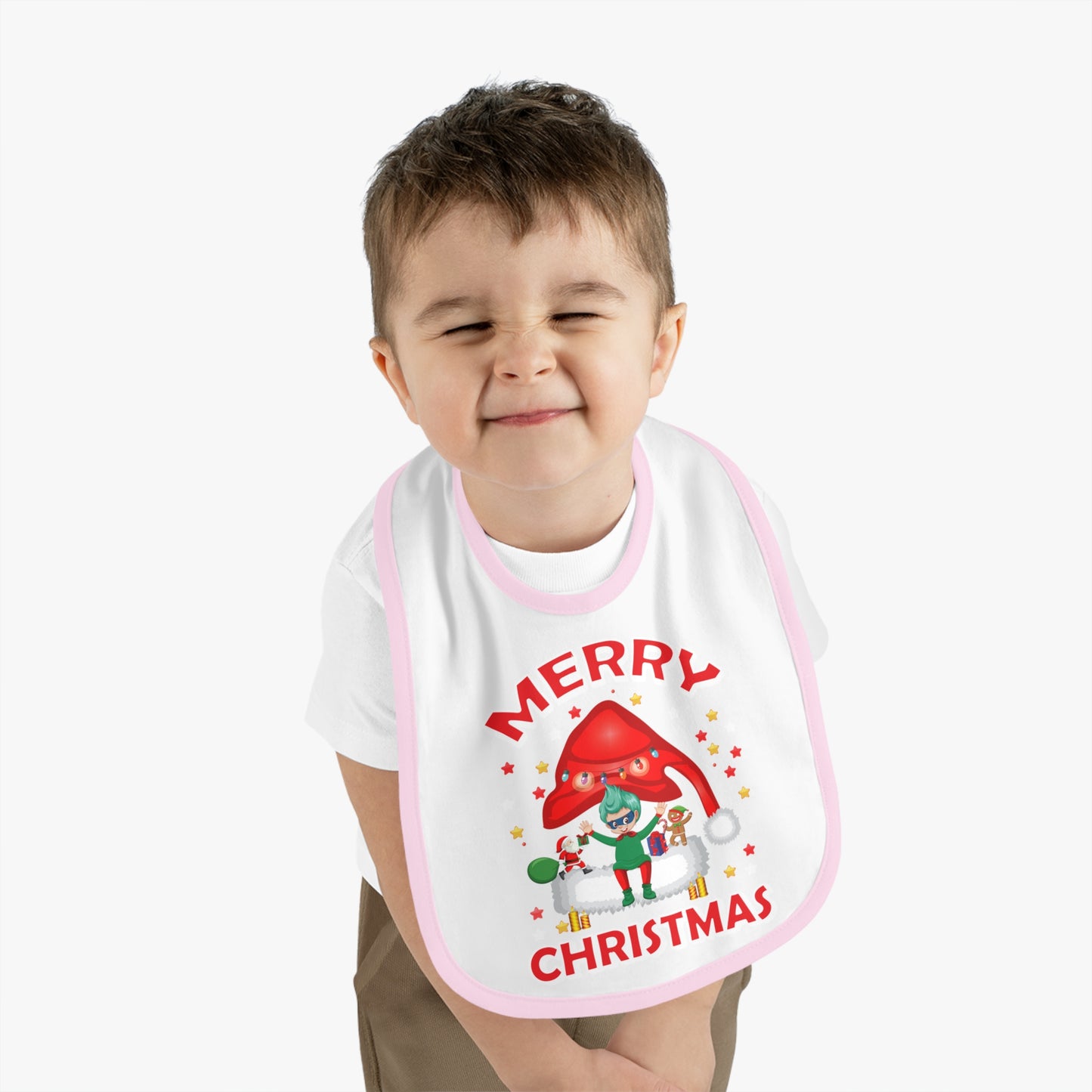 Baby Bib - Merry christmas