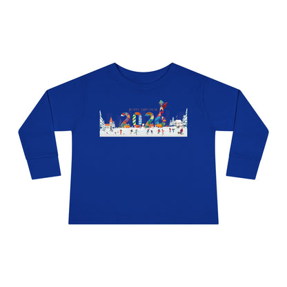 Toddler Long Sleeve Tee - Happy 2026 - [[{"value":"Wonderwear Kid"}]]
