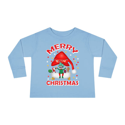 Toddler Long Sleeve Tee - Merry christmas - [[{"value":"Wonderwear Kid"}]]