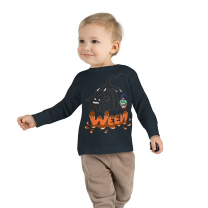 Toddler Long Sleeve Tee - Holloween Printify