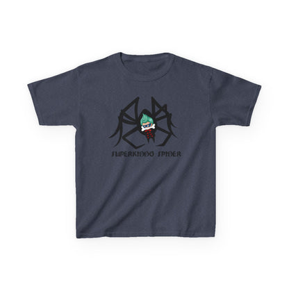 Kids Heavy Cotton™ Tee - Spider kiddo Printify