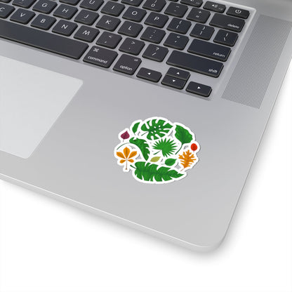 Kiss-Cut Vinyl Decals - Beautiful leaves Printify