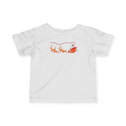 Infant Fine Jersey Tee - Santa kiddo - [[{"value":"Wonderwear Kid"}]]