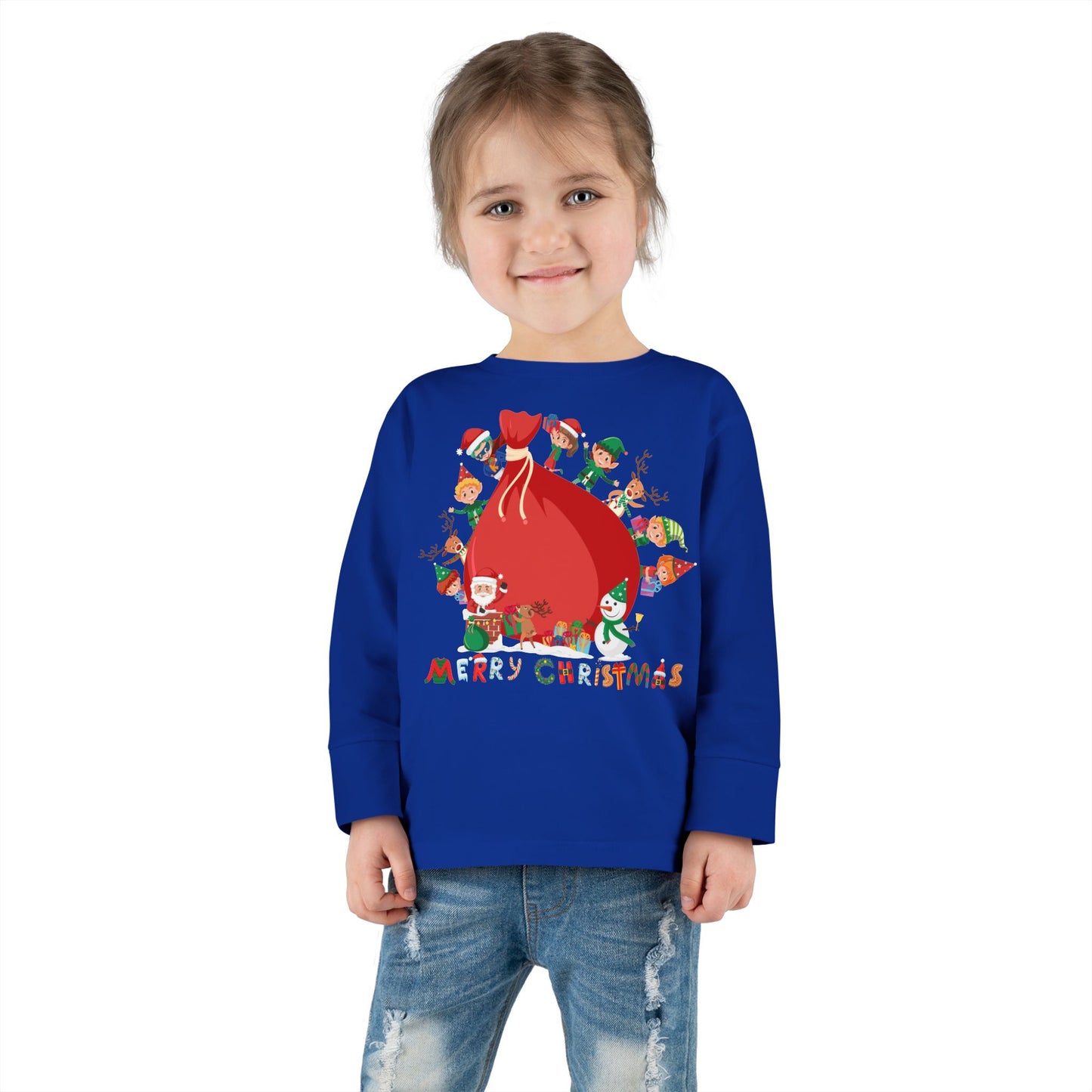 Toddler Long Sleeve Tee - Super kiddo and big christmas gift - [[{"value":"Wonderwear Kid"}]]