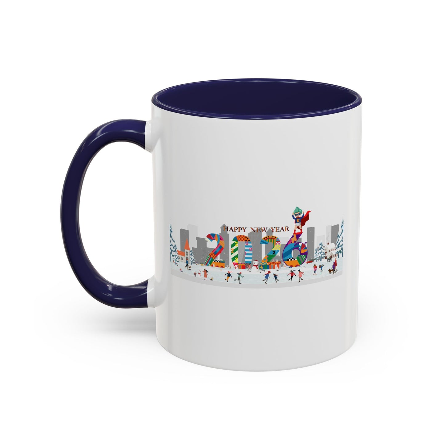 Accent Coffee Mug - Happy 2026