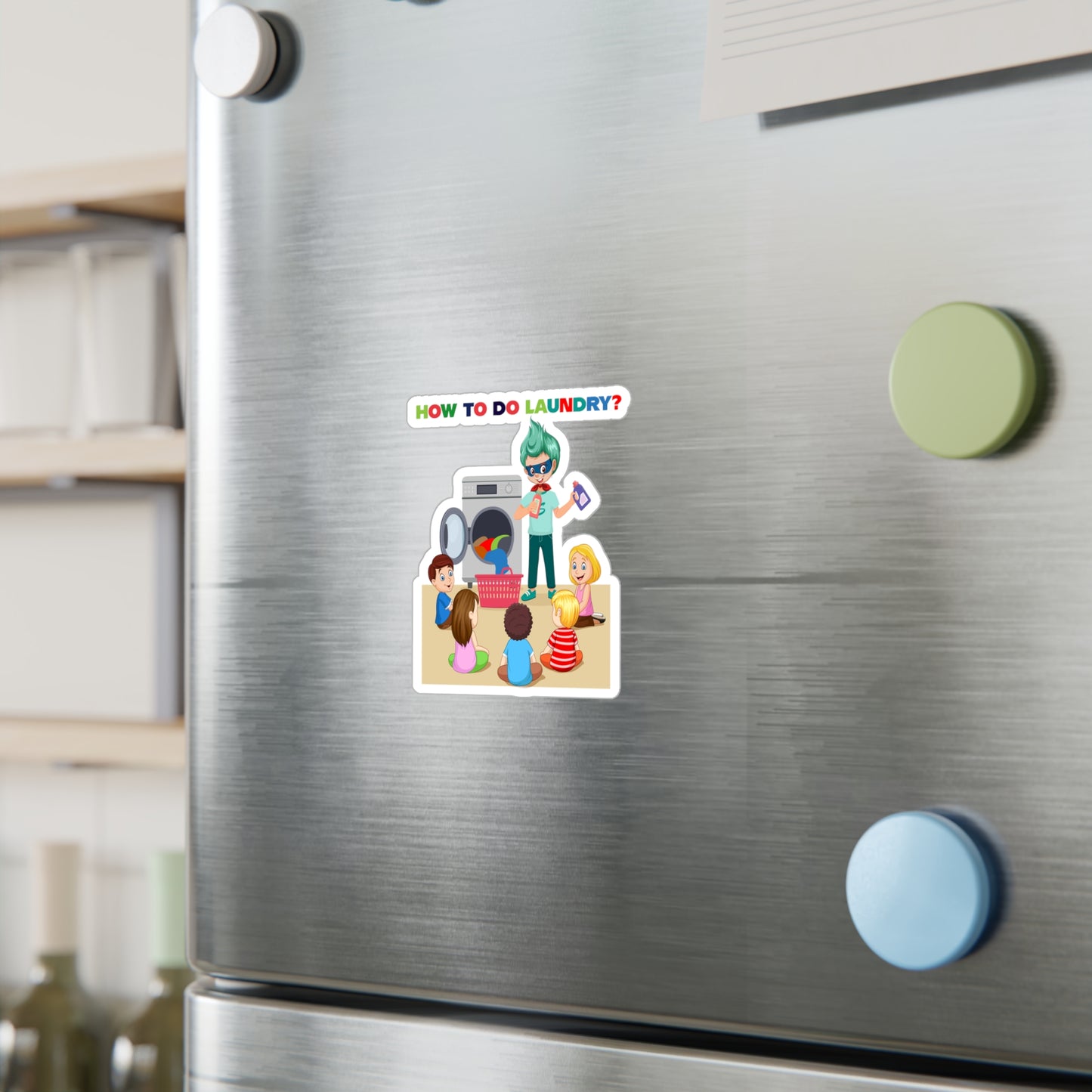 Halloween Kiss-Cut Vinyl Decals – super kiddo teaching laundry - [[{"value":"Wonderwear Kid"}]]