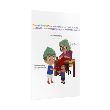 Rolled Posters - WonderWear Origin - [[{"value":"Wonderwear Kid"}]]