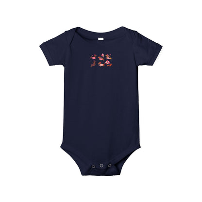 Infant Jersey One Piece - Valentines - Dachshund - [[{"value":"Wonderwear Kid"}]]