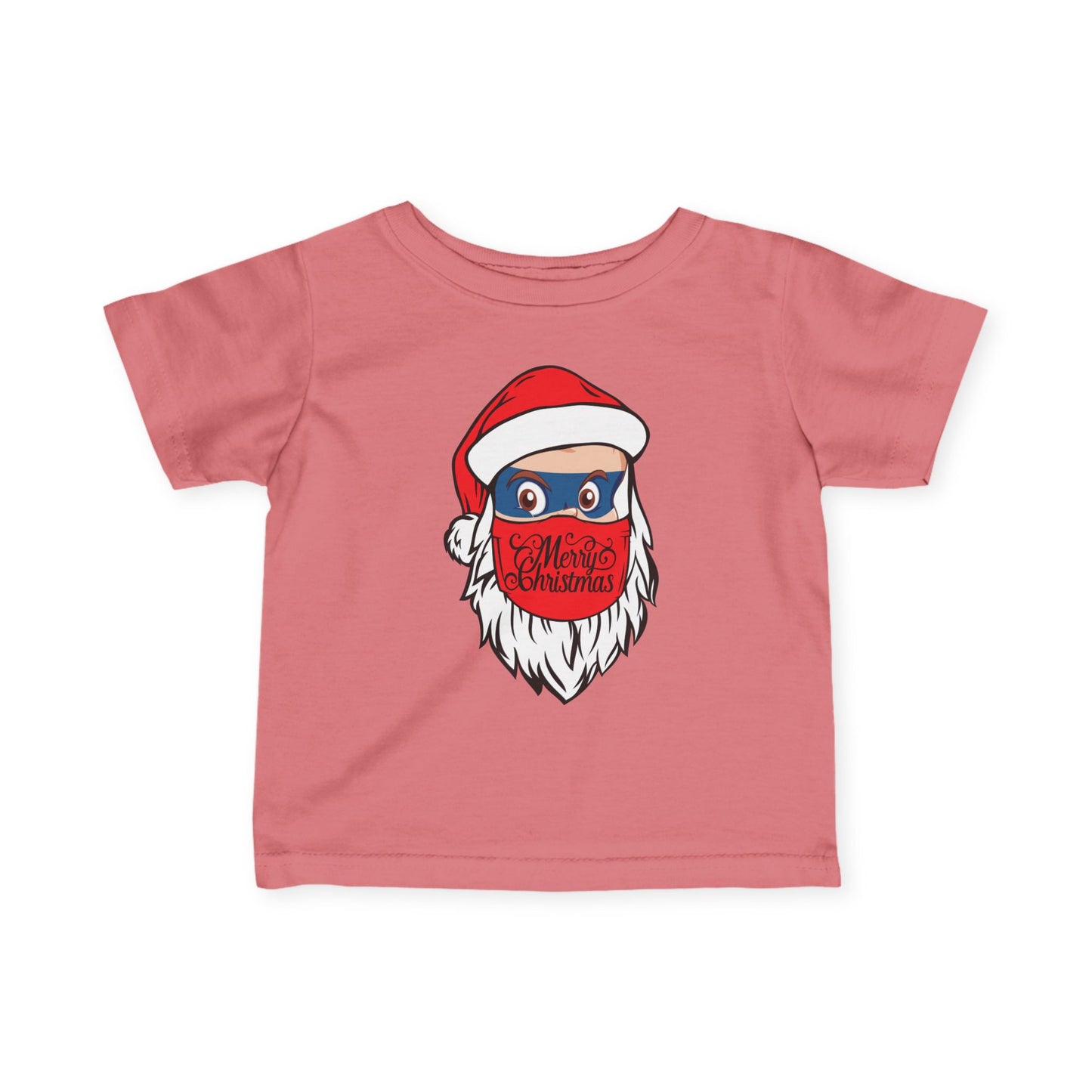 Infant Fine Jersey Tee - Santa Super kiddo - [[{"value":"Wonderwear Kid"}]]