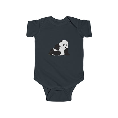 Baby Chilling Panda Bodysuit - Infant Onesie Printify