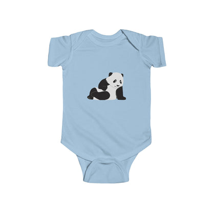 Baby Chilling Panda Bodysuit - Infant Onesie Printify