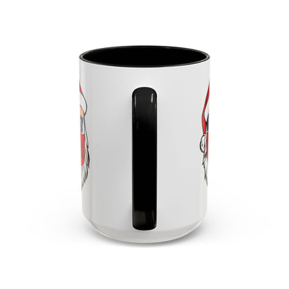 Accent Coffee Mug - Santa Super kiddo - [[{"value":"Wonderwear Kid"}]]