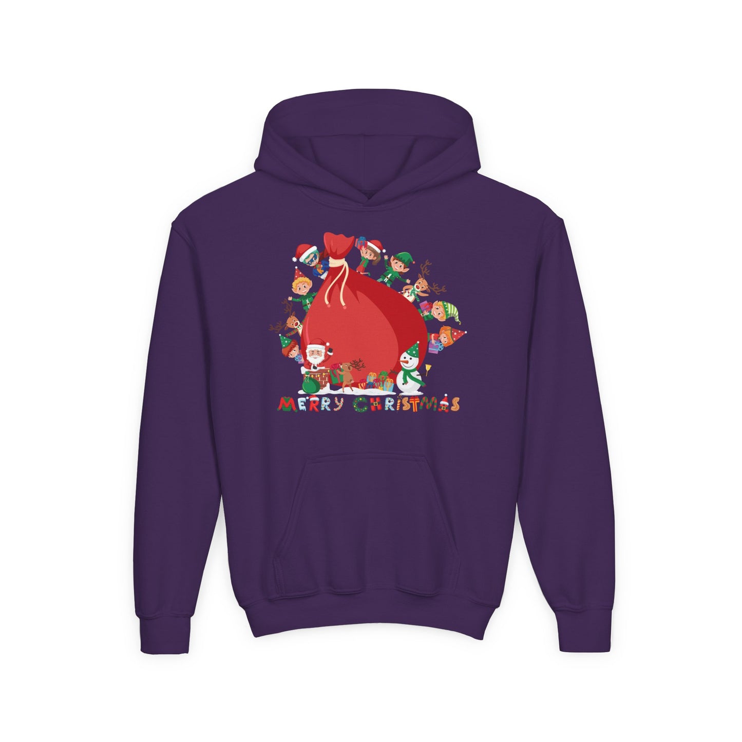 Youth Heavy Blend Hooded Sweatshirt - Super kiddo and big christmas gift