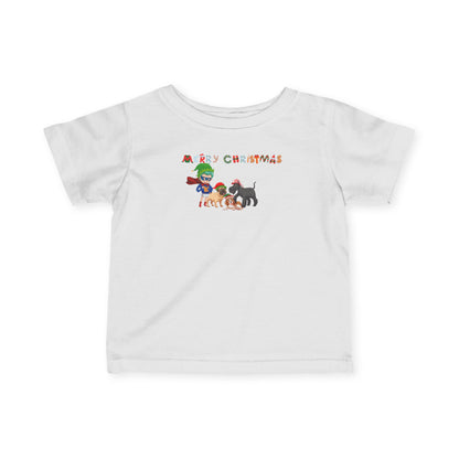 Infant Fine Jersey Tee - Super kiddo woith pet friends - [[{"value":"Wonderwear Kid"}]]