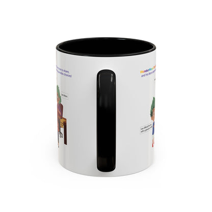 Accent Coffee Mug - WonderWear Origin - [[{"value":"Wonderwear Kid"}]]