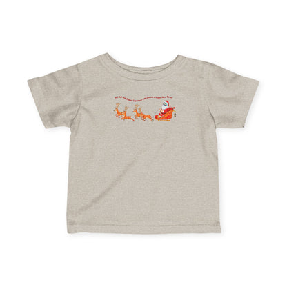 Infant Fine Jersey Tee - Santa kiddo - [[{"value":"Wonderwear Kid"}]]