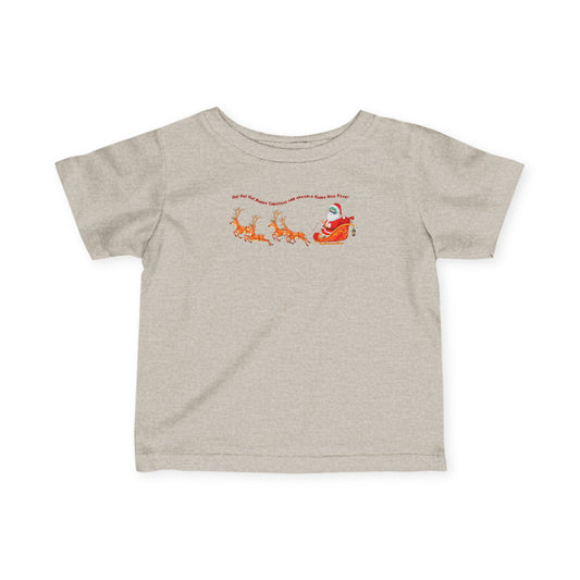 Infant Fine Jersey Tee - Santa kiddo - [[{"value":"Wonderwear Kid"}]]