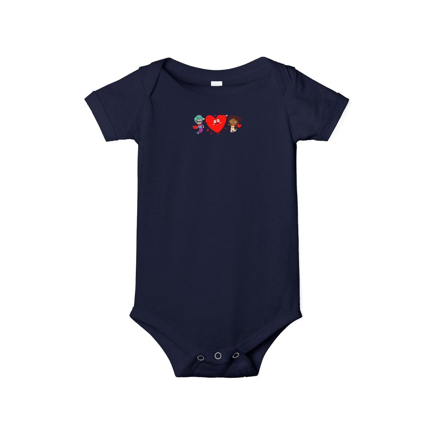 Infant Jersey One Piece - Valentines - Super kiddo and friend - [[{"value":"Wonderwear Kid"}]]