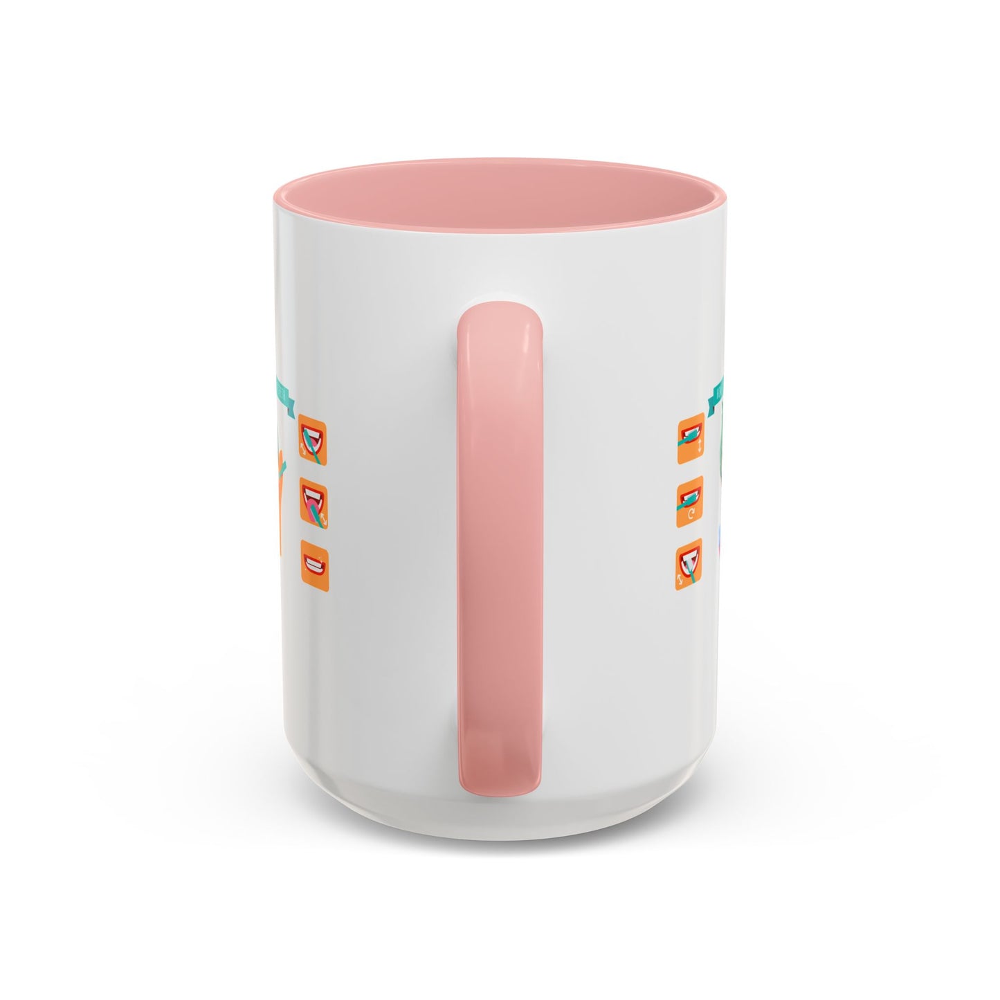 Accent Coffee Mug - Super kiddo how to brush teeth