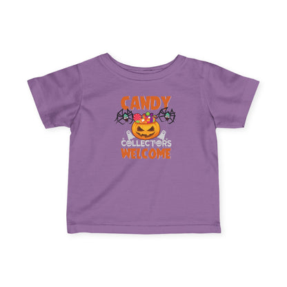 Infant Fine Jersey Tee - Candy collectors by super kiddo Printify