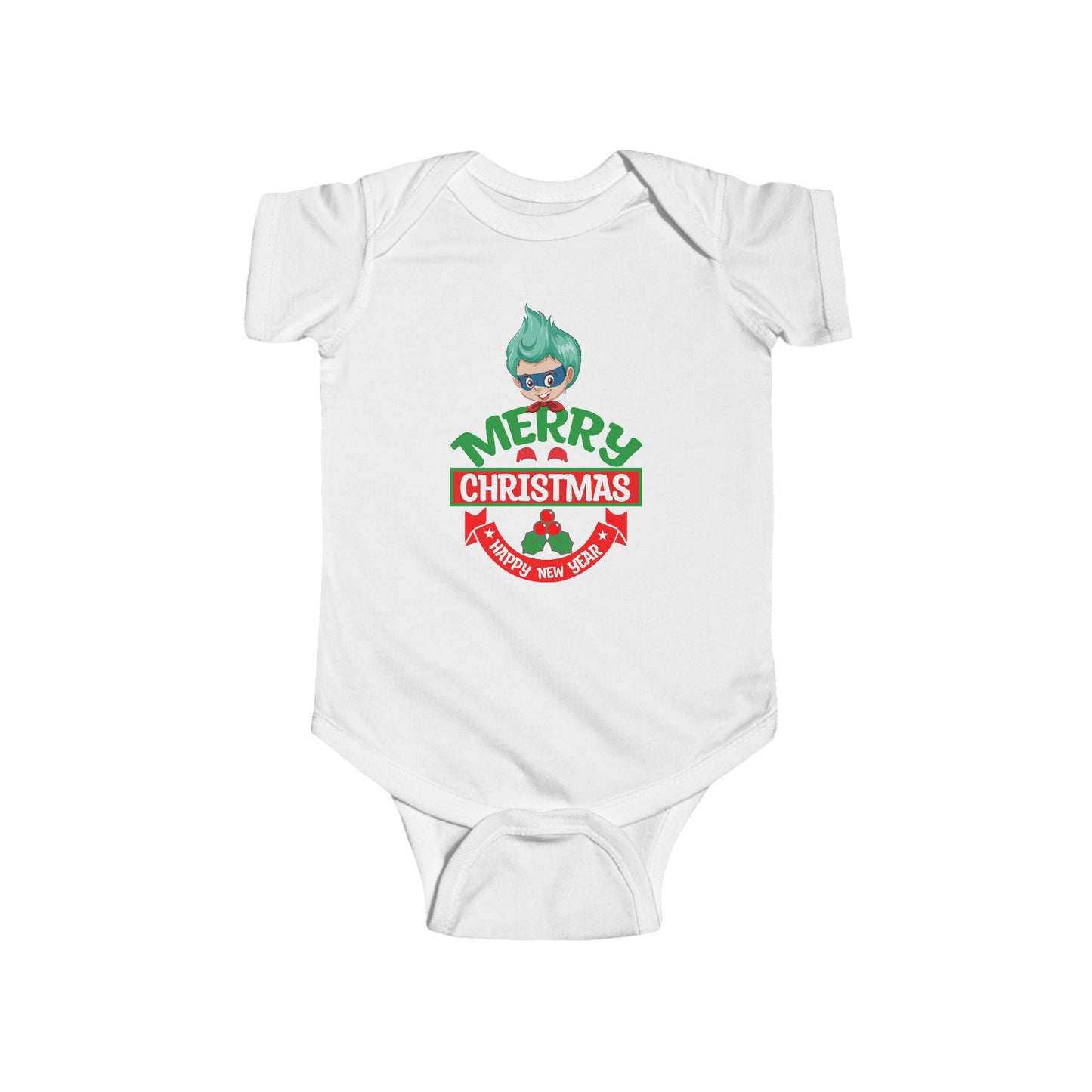 Infant Bodysuit - Merry chridtmas from super kiddo - [[{"value":"Wonderwear Kid"}]]