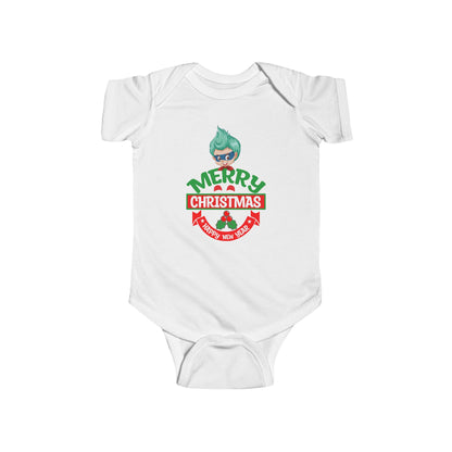 Infant Bodysuit - Merry chridtmas from super kiddo - [[{"value":"Wonderwear Kid"}]]