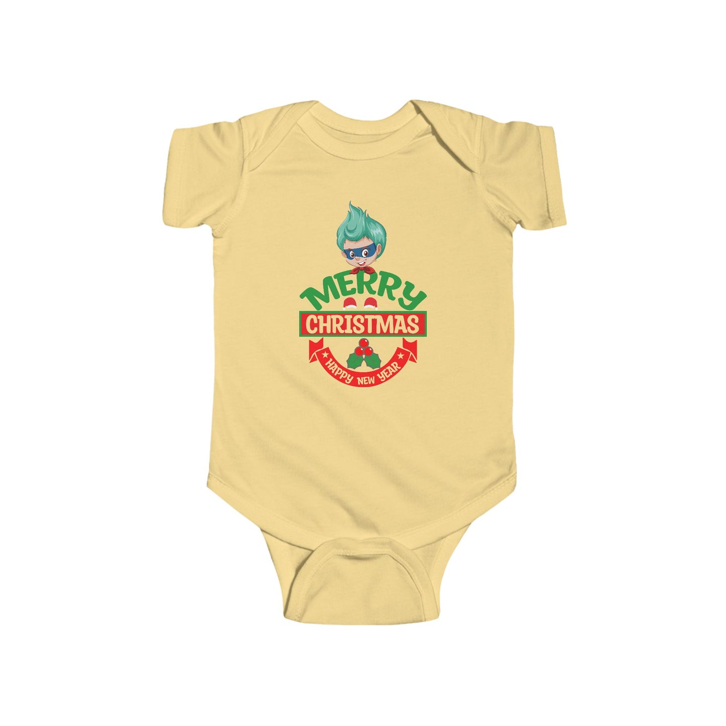 Infant Bodysuit - Merry chridtmas from super kiddo - [[{"value":"Wonderwear Kid"}]]