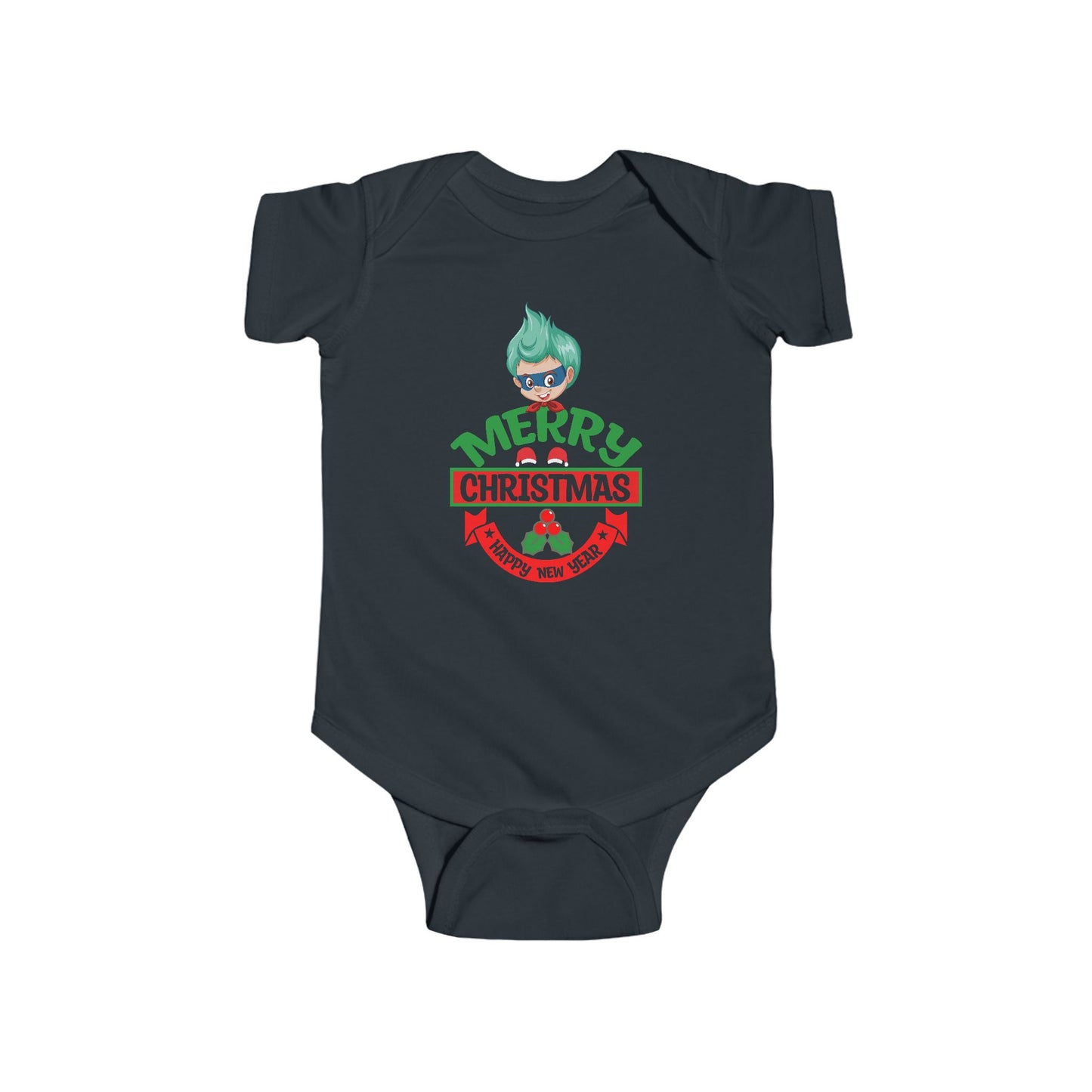 Infant Bodysuit - Merry chridtmas from super kiddo - [[{"value":"Wonderwear Kid"}]]