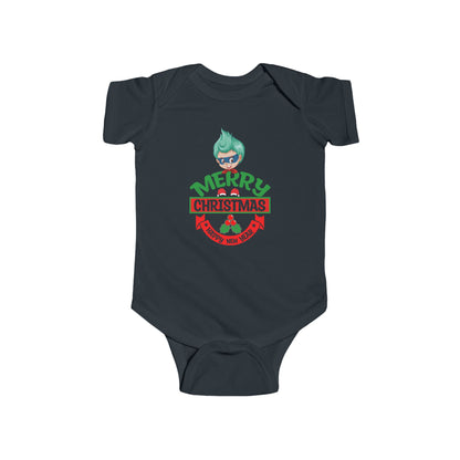Infant Bodysuit - Merry chridtmas from super kiddo - [[{"value":"Wonderwear Kid"}]]
