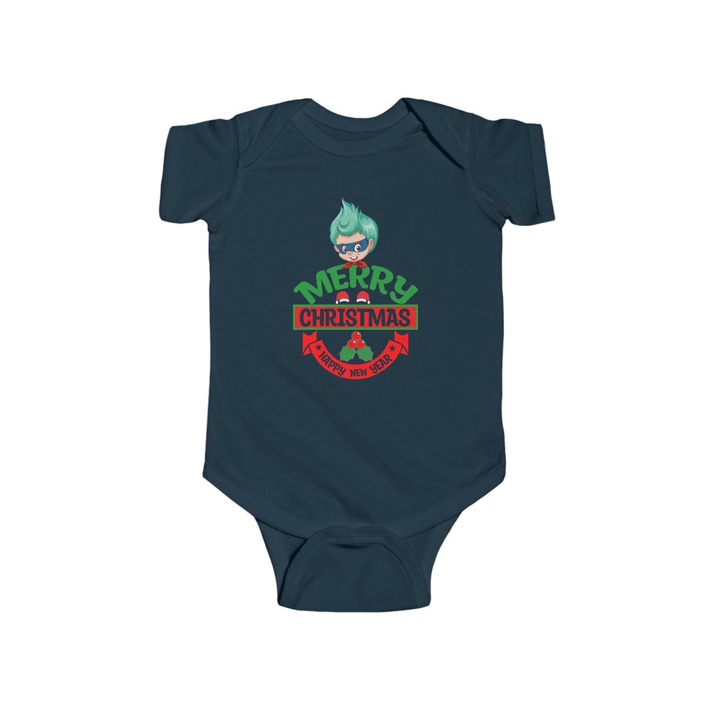 Infant Bodysuit - Merry chridtmas from super kiddo - [[{"value":"Wonderwear Kid"}]]