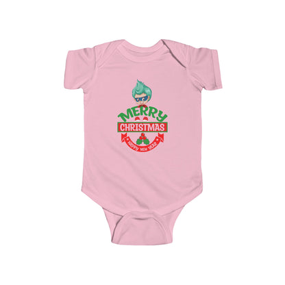 Infant Bodysuit - Merry chridtmas from super kiddo - [[{"value":"Wonderwear Kid"}]]