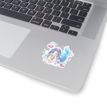 Kiss-Cut Stickers - Lovely mermaid Printify